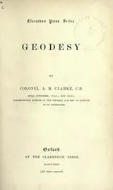 Cover of Geodesy
