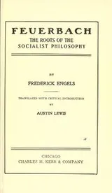 Cover of Feuerbach, the roots of the socialist philosophy