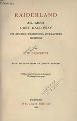 Cover of Raiderland; all about grey Galloway