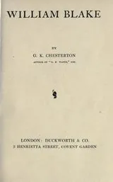 Cover of William Blake