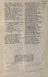 Cover of Rhymes to be traded for bread