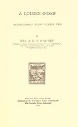 Cover of A golden gossip