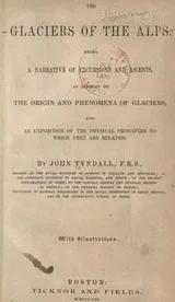 Cover of The glaciers of the Alps