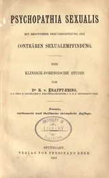 Cover of Psychopathia sexualis