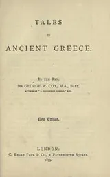 Cover of Tales of Ancient Greece