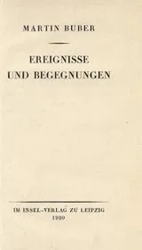 Cover of Ereignisse und Begegnungen