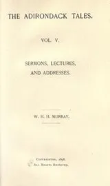 Cover of Sermons, lectures, and addresses
