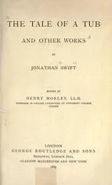 Cover of A tale of a tub