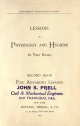 Cover of Lessons in physiology and hygiene