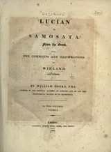 Cover of Lucian of Samosata
