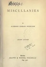 Cover of Miscellanies