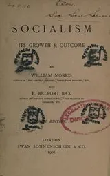 Cover of Socialism, its growth & outcome