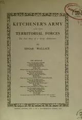 Cover of Kitchener's army and the territorial forces
