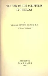 Cover of The use of the scriptures in theology