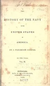 Cover of The history of the Navy of the United States of America