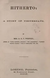 Cover of Hitherto