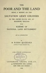 Cover of The poor and the land