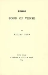 Cover of Second book of verse