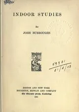 Cover of Indoor studies