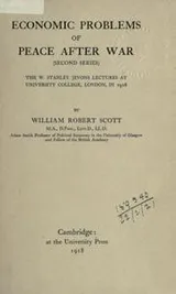 Cover of Economic problems of peace after war: Second Series