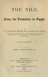 Cover of The Nile, notes for travellers in Egypt