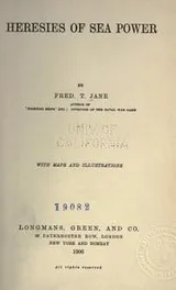 Cover of Heresies of sea power