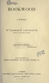 Cover of Rookwood, a romance