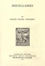 Cover of Miscellanies