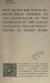 Cover of How to pay for the war