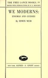 Cover of We moderns