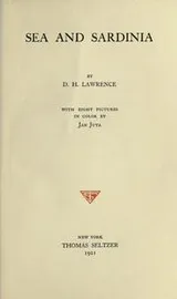 Cover of Sea and Sardinia