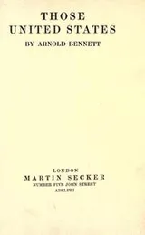 Cover of Those United States