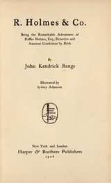Cover of R. Holmes & Co.