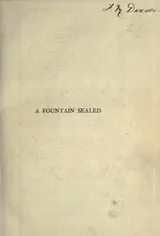 Cover of A fountain sealed