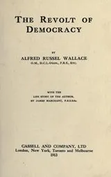 Cover of The revolt of democracy