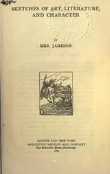Cover of Sketches of art, literature, and character