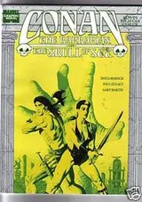 Cover of Stan Lee presents--Conan the Barbarian in the skull of set