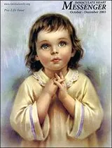 Cover of Pro-Life Issue Immaculate Heart Messenger Catholic Magazine October-December 2003