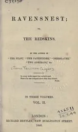 Cover of Ravensnest, or, The redskins