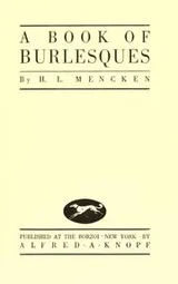 Cover of A book of burlesques