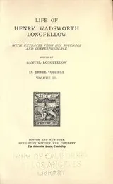 Cover of The works of Henry Wadsworth Longfellow