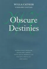 Cover of Obscure Destinies