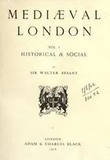 Cover of Mediaeval London ..