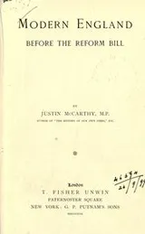 Cover of Modern England