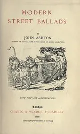 Cover of Modern street ballads