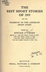 Cover of The Best Short Stories of 1915