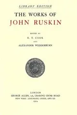 Cover of The works of John Ruskin