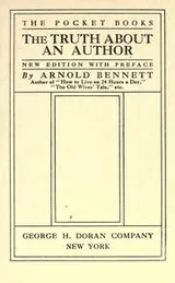 Cover of The truth about an author