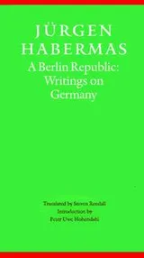 Cover of A Berlin republic