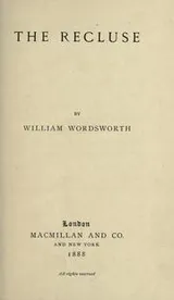 Cover of The recluse